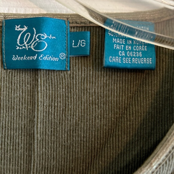 Sage Green Tshirt - Picture 2 of 2